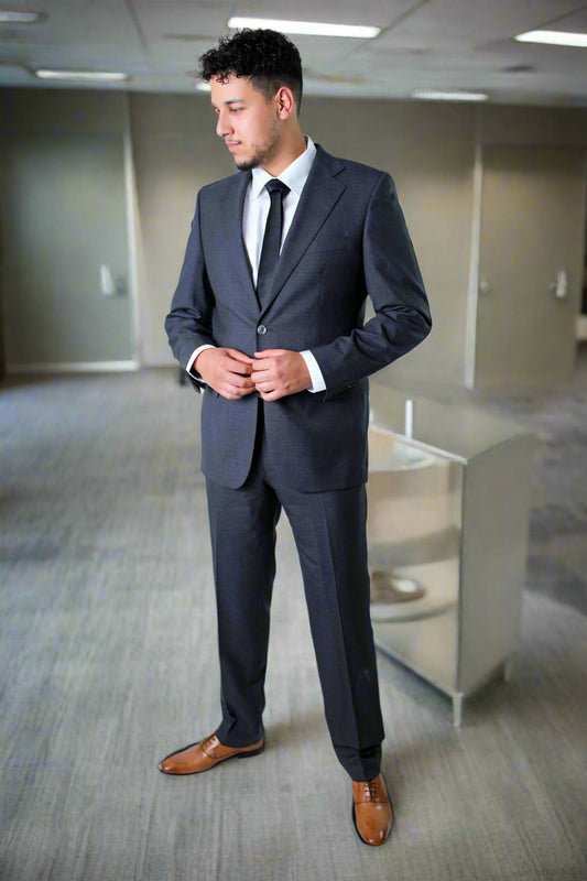 Anthrazit Grauer Anzug